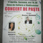 17 aprilie Concert de Paste